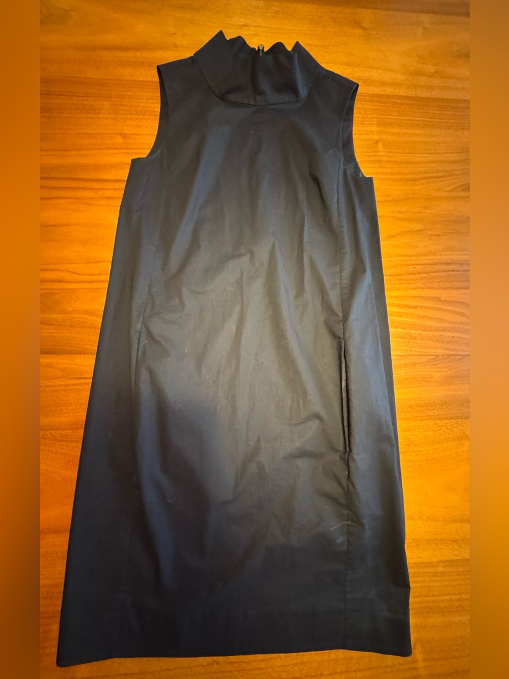 COS High Neck Sleeveless Cotton Poplin Shift Dress, NWOT. Size 2